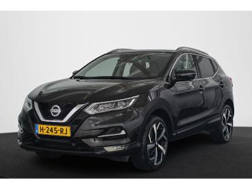 SPOTICAR Nissan Qashqai 1.3 Dig-t Tekna Pano Stoelverwarming Camera 19" Tweedehands - Suv Benzine Zwart - Mijdrecht - 1200295357_1