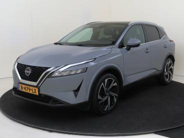 SPOTICAR Nissan Qashqai 1.3 Mhev 140pk N-connecta Parkeerhulp V&a | Apple Tweedehands - Suv Hybride Grijs - Naaldwijk - 1200300743_1
