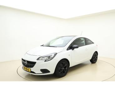 SPOTICAR Opel Corsa 1.4 Black Edition | Navigatie | Airco | Cruise Con Tweedehands -  Benzine Wit - Leeuwarden - 1200287783_1