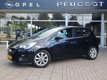SPOTICAR Opel Corsa 1.4 90pk 5drs. Favourite, Rijklaarprijs | Navigati Tweedehands -  Benzine Blauw - Ommen - 1200299871_1
