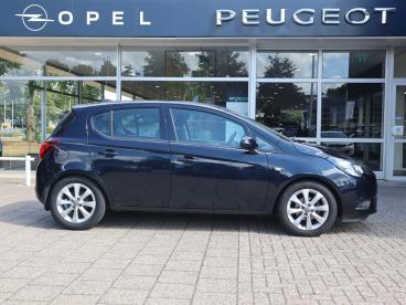 SPOTICAR Opel Corsa 1.4 90pk 5drs. Favourite, Rijklaarprijs | Navigati Tweedehands -  Benzine Blauw - Ommen - 1200299871_3