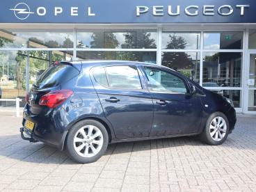 SPOTICAR Opel Corsa 1.4 90pk 5drs. Favourite, Rijklaarprijs | Navigati Tweedehands -  Benzine Blauw - Ommen - 1200299871_4