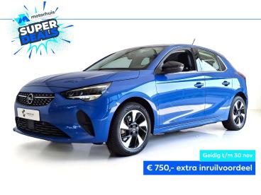 SPOTICAR Opel Corsa Corsa-e Electric 50kwh 136pk Aut (11 Kw Boordlader) Elegan Tweedehands - Hatchback Elektrisch Blauw - Heemskerk - 1200274397_1