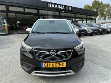 SPOTICAR Opel Crossland X 1.2 Turbo Innovation | Climate Control | Navigatie Tweedehands - Suv Benzine Zwart - Emmeloord - 1200302769_2