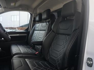 SPOTICAR Opel Vivaro Vivaro-e Electric L3 75 Kwh | Stx Sport | Lederen Bekleding Tweedehands - Bedrijfswagen Elektrisch Zwart - Woerden - 1200292406_3