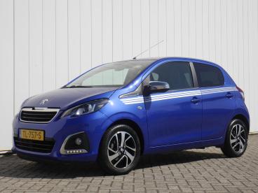 SPOTICAR Peugeot 108 1.0 E-vti Collection 72 Pk | Keyless Entry & Start Tweedehands - Stadsauto Benzine Blauw - Heerenveen - 1200267613_1