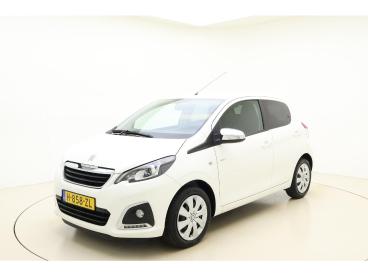 SPOTICAR Peugeot 108 1.0 E-vti Style 72 Pk | Donkere Ramen | Btw Auto | Tweedehands - Stadsauto Benzine Wit - Heerenveen - 1200272995_1