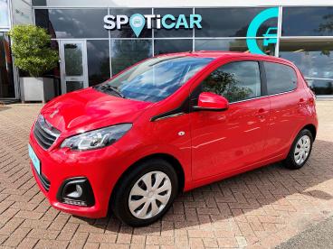 SPOTICAR Peugeot 108 1.0 Vti 72pk 5d Active M5 Bluetooh, Airco Tweedehands - Stadsauto Benzine Rood - Krimpen Aan Den Ijssel - 1200277500_1