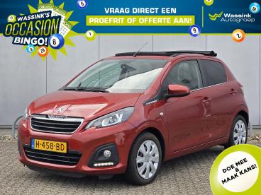 SPOTICAR Peugeot 108 1.0 72pk 5d Top! Active | Airconditioning | Elektr Tweedehands - Stadsauto Benzine Rood - Zutphen - 1200280732_1