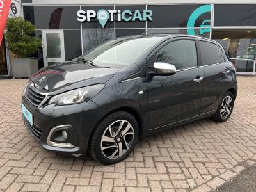 SPOTICAR Peugeot 108 1.0 E-vti 72 Pk Allure 5 Drs | Navigatie Via Apple Tweedehands - Stadsauto Benzine Grijs - Krimpen Aan Den Ijssel - 1200286328_1