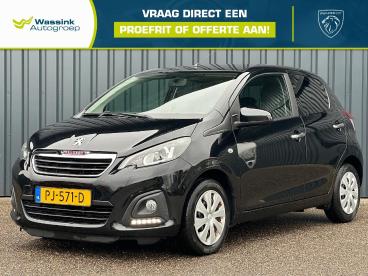 SPOTICAR Peugeot 108 1.0 E-vti 68pk 5d Active I All Season I Airco I Mu Tweedehands - Stadsauto Benzine Zwart - Ruurlo - 1200289290_1