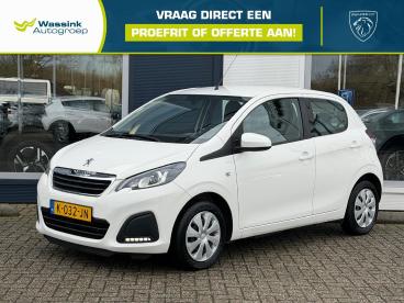 SPOTICAR Peugeot 108 1.0 E-vti 72pk 5d Active | Bluetooth | Airconditio Tweedehands - Stadsauto Benzine Wit - Arnhem - 1200291788_1