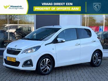SPOTICAR Peugeot 108 1.0 E-vti 72pk 5d Allure | Cruise Control | Blueto Tweedehands - Stadsauto Benzine Wit - Arnhem - 1200291812_1