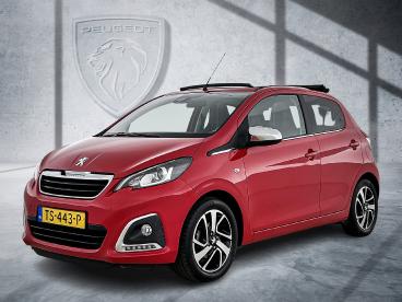 SPOTICAR Peugeot 108 72pk Allure Top! | Rijklaar | Canvas Dak | Camera Tweedehands - Stadsauto Benzine Rood - Roosendaal - 1200297180_1