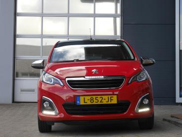 SPOTICAR Peugeot 108 1.0 E-vti Allure | Apple Carplay | Achteruitrijcam Tweedehands - Stadsauto Benzine Rood - Sneek - 1200297389_3