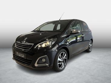 SPOTICAR Peugeot 108 1.0 E-vti Allure | Unieke Lage Kilometerstand | Na Tweedehands - Stadsauto Benzine Zwart - Gouda - 1200297583_1