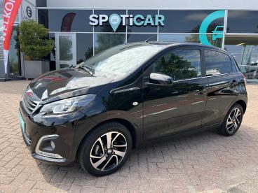 SPOTICAR Peugeot 108 1.0 E-vti 72pk Allure 5 Deurs Navigatie Via Apple Tweedehands - Stadsauto Benzine Zwart - Krimpen Aan Den Ijssel - 1200298865_1
