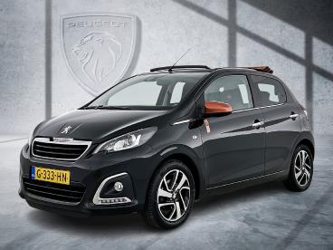 SPOTICAR Peugeot 108 72pk Roland Garros Top! | Rijklaar | Climate Contr Tweedehands - Stadsauto Benzine Zwart - Breda - 1200299523_1