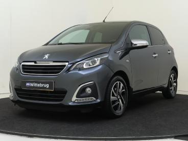 SPOTICAR Peugeot 108 1.0 E-vti Allure Luxe Uitvoering! Tweedehands - Stadsauto Benzine Grijs - Den Haag - 1200300759_1