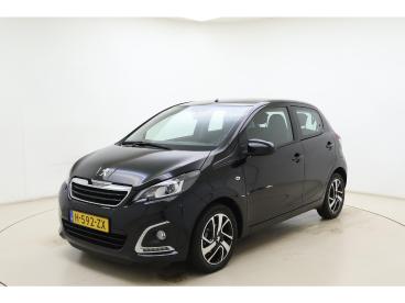 SPOTICAR Peugeot 108 1.0 E-vti Allure | Apple Carplay/android Auto | Na Tweedehands - Stadsauto Benzine Zwart - Dokkum - 1200302251_1