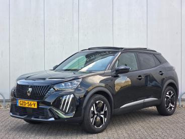 SPOTICAR Peugeot 2008 1.2 Hybrid 136 Gt Schuifdak | Navigatie | Parkeerc Tweedehands - Suv Hybride Zwart - Zutphen - 1200303310_1