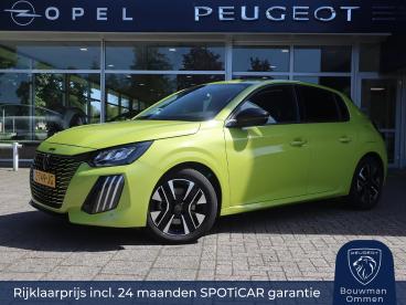 SPOTICAR Peugeot 208 Allure Puretech 100pk, Rijklaarprijs, Navigatie Ca Tweedehands -  Benzine Geel - Ommen - 1200268657_2