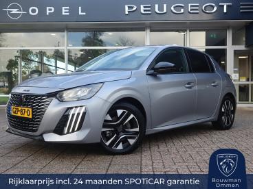 SPOTICAR Peugeot 208 Allure Hybrid 110 E-dcs6 Automaat, Rijklaarprijs, Tweedehands -  Hybride Grijs - Ommen - 1200280588_1