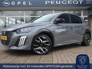 SPOTICAR Peugeot 208 Gt Hybrid 145pk E-dcs6 Automaat, Rijklaarprijs, Na Tweedehands -  Hybride Grijs - Ommen - 1200283054_1