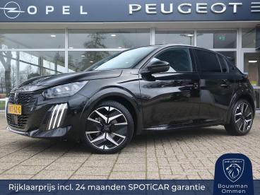 SPOTICAR Peugeot 208 Gt Hybrid 145pk E-dcs6 Automaat, Rijklaarprijs, Na Tweedehands -  Hybride Zwart - Ommen - 1200283461_2