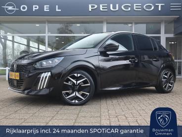 SPOTICAR Peugeot 208 Gt Hybrid 145pk E-dcs6 Automaat, Rijklaarprijs, Ca Tweedehands -  Hybride Zwart - Ommen - 1200288230_1