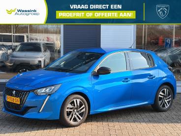 SPOTICAR Peugeot 208 1.2 Puretech 75pk Allure Pack | Apple Carplay & An Tweedehands -  Benzine Blauw - Arnhem - 1200288377_1