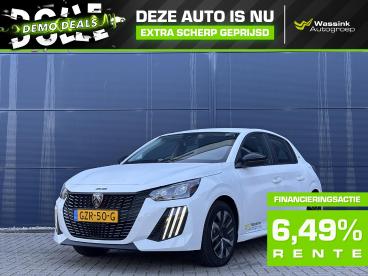 SPOTICAR Peugeot 208 Demo Deal I 1.2 Puretech 75pk Style Airco | Naviga Tweedehands -  Benzine Wit - Nijmegen - 1200290516_1