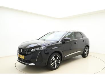 SPOTICAR Peugeot 3008 1.2 Hybrid 145pk Gt | Adaptive Cruise Control | Na Tweedehands - Suv Hybride Zwart - Emmeloord - 1200294239_1