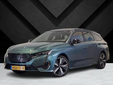 SPOTICAR Peugeot 308 Sw Gt 1.2 Turbo 130pk Eat8 | Schuif/kanteldak | Al Tweedehands - Stationwagen Benzine Blauw - Dordrecht - 1200264746_1