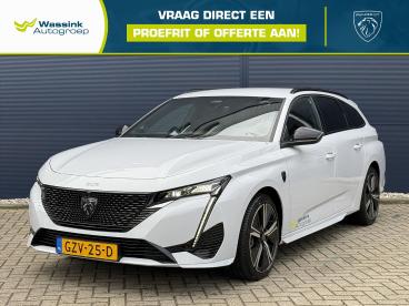 SPOTICAR Peugeot 308 Sw 1.2 Hybrid 136pk E-dcs6 Gt | Navigatie | Focal Tweedehands - Stationwagen Hybride Wit - Nijmegen - 1200269329_1