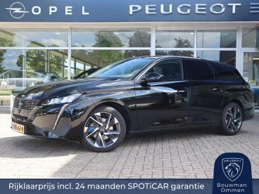 SPOTICAR Peugeot 308 Sw *auto Van De Week!* Allure Mild Hybrid 145pk E- Tweedehands - Stationwagen Hybride Zwart - Ommen - 1200275842_2