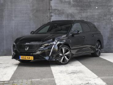 SPOTICAR Peugeot 308 Sw 1.6 Plug-in Hybrid 225 Gt Pano | 18''lm | Adapt Tweedehands - Stationwagen Plugin Hybrid Zwart - Sittard - 1200295017_1