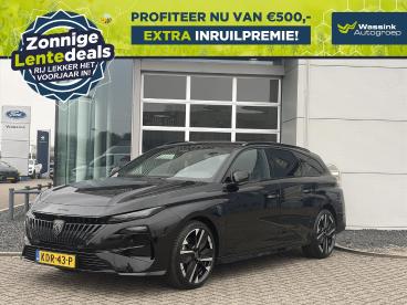 SPOTICAR Peugeot 308 Sw Hybrid 145pk E-dcs6 Gt | 360 Vision & Drive Ass Tweedehands - Stationwagen Hybride Zwart - Venray - 1200295719_1