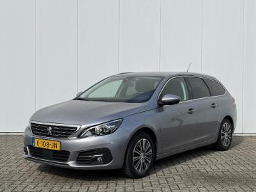 SPOTICAR Peugeot 308 Sw 1.2 Puretech Blue Lease Allure Automaat I Navig Tweedehands - Stationwagen Benzine Grijs - Winterswijk - 1200298144_1