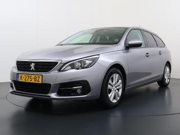 SPOTICAR Peugeot 308 Sw Blue Lease Executive 110pk | Trekhaak | Navigat Tweedehands - Stationwagen Benzine Grijs - Uden - 1200299896_1