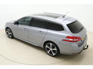 SPOTICAR Peugeot 308 Sw 1.2t Blue Lease Gt | Panorama Dak | 18'' Lichtm Tweedehands - Stationwagen Benzine Grijs - Drachten - 1200300530_4