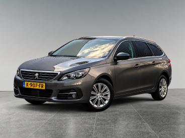 SPOTICAR Peugeot 308 Sw Allure 1.2 Turbo 130pk | Panodak | Adaptive Cru Tweedehands - Stationwagen Benzine Grijs - Alblasserdam - 1200302921_1