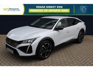 SPOTICAR Peugeot 408 1.2 Hybrid 145pk E-dcs6 Allure | Navigatie | 360 C Tweedehands - Hatchback Benzine Wit - Doetinchem - 1200284463_1