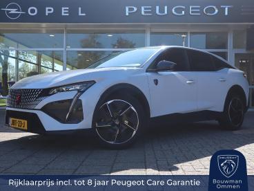 SPOTICAR Peugeot 408 Gt Hybrid 145pk E-dcs6 Automaat, Rijklaarprijs, Na Tweedehands - Hatchback Hybride Wit - Ommen - 1200292370_1
