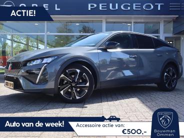 SPOTICAR Peugeot 408 Allure Hybrid 145pk E-dcs6 Automaat, Rijklaarprijs Tweedehands - Hatchback Hybride Grijs - Ommen - 1200292625_2