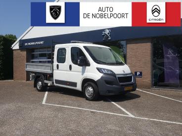 SPOTICAR Peugeot Boxer Chassisdubbelcabine 3500kg 2.2hdi-130pk Dubbele Ca Tweedehands - Bedrijfswagen Diesel Wit - Zierikzee - 1200278305_1
