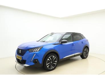 SPOTICAR Peugeot 2008 E-2008 Ev Gt 50 Kwh | Leer Alcantara | Stoelverwarming | Tweedehands - Suv Elektrisch Blauw - Heerenveen - 1200285274_1