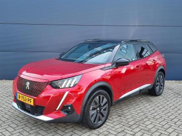 SPOTICAR Peugeot 2008 E-2008 Ev Gt Pack 50 Kwh | Soh 93% | Stoelverwarming | Ap Tweedehands - Suv Elektrisch Rood - Doetinchem - 1200294577_1