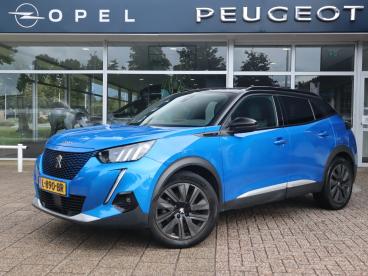 SPOTICAR Peugeot 2008 E-2008 Gt Pack Ev 50kwh 136pk, Rijklaarprijs, Panoramisch Tweedehands - Suv Elektrisch Blauw - Ommen - 1200301058_1