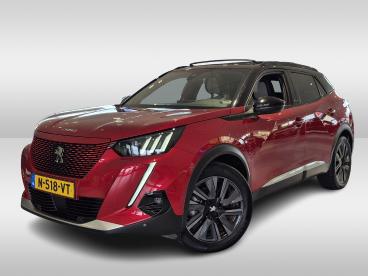 SPOTICAR Peugeot 2008 E-2008 Ev Gt Pack 50 Kwh 3-fase | Panoramisch Schuifdak | Tweedehands - Suv Elektrisch Rood - Zoetermeer - 1200301716_1